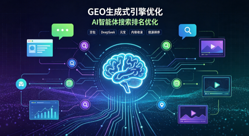 麻章区GEO 浪潮来袭：生成式引擎优化崛起，创作者争抢豆包、DeepSeek、元宝智能体流量入口